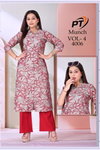 Munch Vol 4 By Pt Dicharg Barlin Bulk Kurti Wth Bottom Orders In India